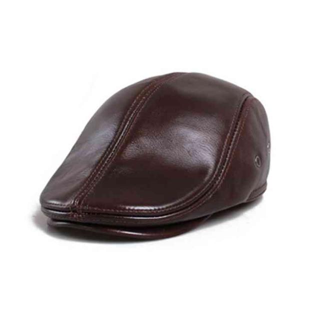 帽子 ハンチング帽 帽子 耳あて付 メンズファッション 本革 レザー メンズキャップの通販はau Pay マーケット Mmc