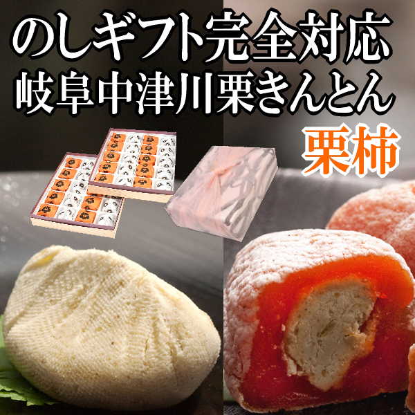 ギフト 栗きんとん 入り市田柿 栗柿20個 栗きんとん20個入