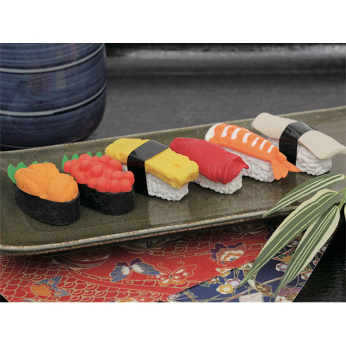 イワコー おもしろ消しゴム お寿司消しゴムの通販はau Pay マーケット どっとカエール