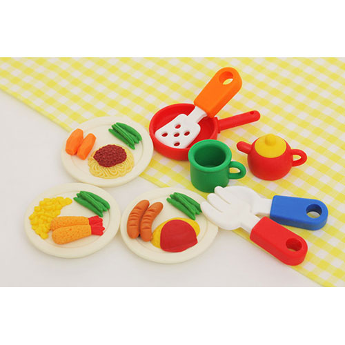 イワコー おもしろ消しゴム キッチン消しゴムの通販はau Pay マーケット どっとカエール