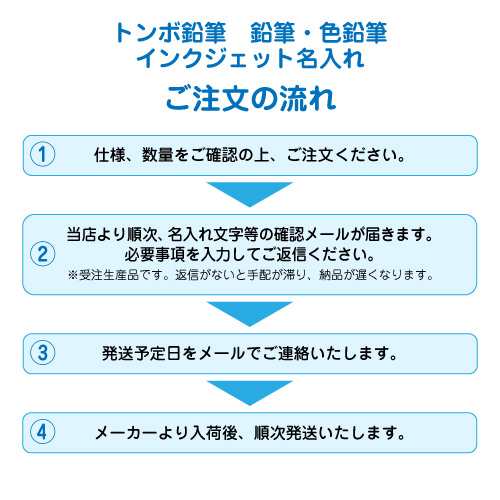 トンボ鉛筆 名入れ鉛筆 送料込／低学年用かきかたえんぴつ 三角軸 硬度 