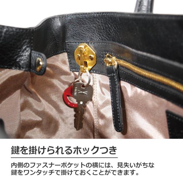 トートバッグ A4 横 メンズ レディース 本革 大きめ ブランド カジュアル ビジネス ビジネスバッグ 自立 大容量 おしゃれ 日本製 レザー 通勤バッグ トート 革 40代 30代 20代 50代 女性 男性 プレゼント a-look エールック A3130_5