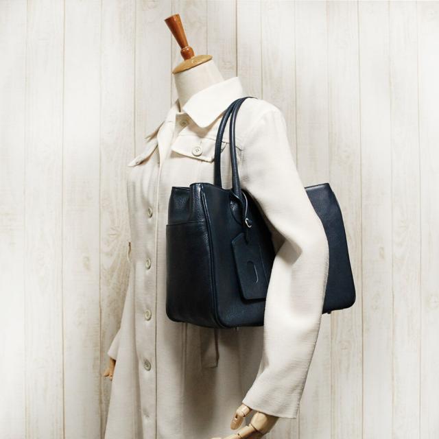 トートバッグ A4 横 メンズ レディース 本革 大きめ ブランド