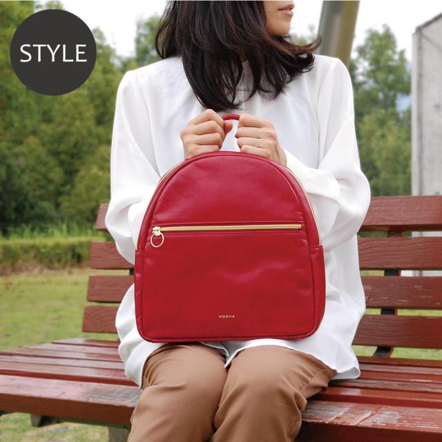 リュック レディース 大人 きれいめ 本革 ブランド 日本製 職人 バッグ おしゃれ 女性 小さめ 軽量 通勤 ミニリュック 革 軽い 旅行バッグ 30代 40代 50代 60代 WOGNA ヲグナWL-3259の通販は