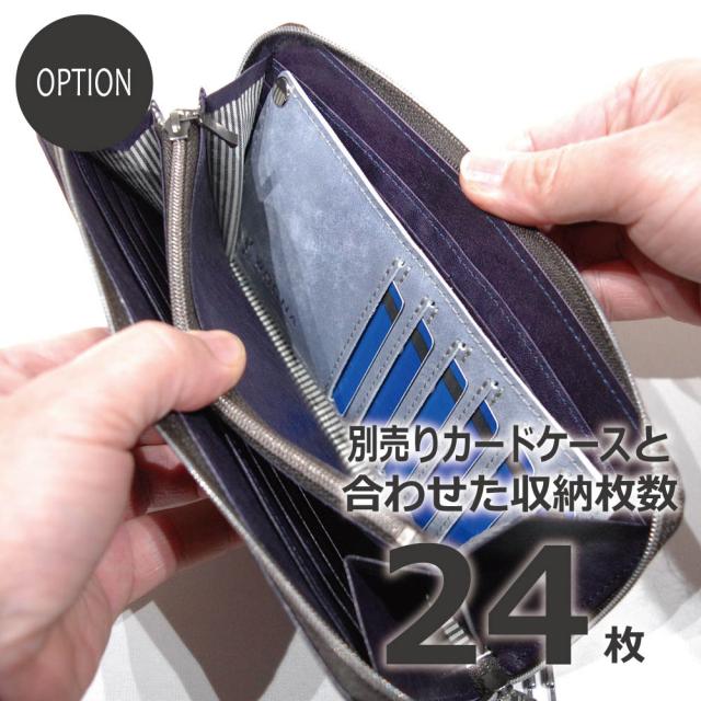 長財布 メンズ レディース ブランド ラウンドファスナー 本革 革 小銭入れ おしゃれ 財布 カード ムラ染め かっこいい 防水 撥水 レザー 送料無料 日本製 収納 40代 30代 20代 50代 女性 男性 クリスマス プレゼント a-look エールック WOGNA ヲグナWL-1701_6