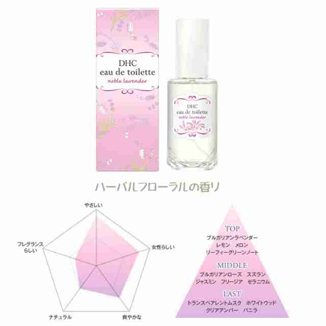 ネコポス Dhc オードトワレ ノーブルラベンダー 30ml ハーバルフローラルの香り 香水 Dhcc D Hct の通販はau Pay マーケット スタイルデザインラボ Au Payマーケット店