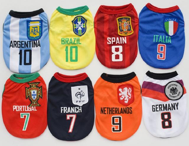 Soccer Tank Top サッカー ユニフォーム デザイン メッシュ タンクトップ 犬服 ペット服 8variationの通販はau Pay マーケット Popolare ポポラーレ