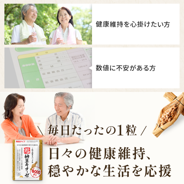 3袋おまとめ【送料無料】 超 納豆キナーゼ 6000FU サプリ 無臭タイプ 3ヵ月分 3袋 90粒 ナットウキナーゼ EPA DHA イワシペプチド タマネギ外皮 イチョウ葉 GABA 紅麹末 亜麻仁油 ビタミンB1 ビタミンB2 さくらの森 サプリメント 日本製_7