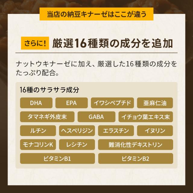 3袋おまとめ【送料無料】 超 納豆キナーゼ 6000FU サプリ 無臭タイプ 3ヵ月分 3袋 90粒 ナットウキナーゼ EPA DHA イワシペプチド タマネギ外皮 イチョウ葉 GABA 紅麹末 亜麻仁油 ビタミンB1 ビタミンB2 さくらの森 サプリメント 日本製_3