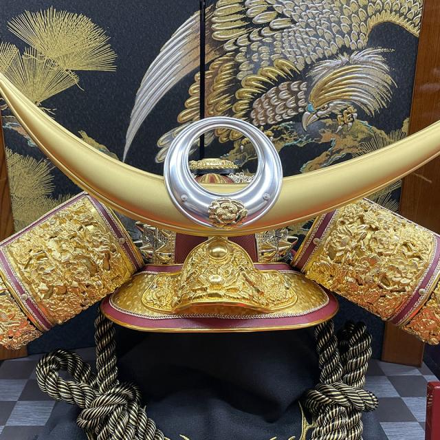 五月人形 コンパクト 選べる 名将 武将 徳川 家康 上杉 謙信 5月人形 着用 兜 かぶと おしゃれ 端午の節句 カブト ミニ 2025 陣屋_13
