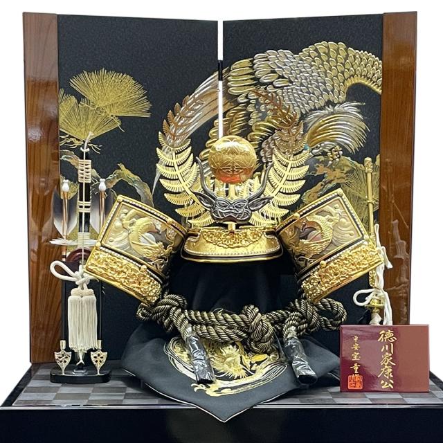 五月人形 コンパクト 選べる 名将 武将 徳川 家康 上杉 謙信 5月人形 着用 兜 かぶと おしゃれ 端午の節句 カブト ミニ 2025 陣屋_4