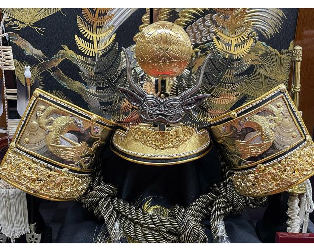 五月人形 コンパクト 選べる 名将 武将 徳川 家康 上杉 謙信 5月人形 着用 兜 かぶと おしゃれ 端午の節句 カブト ミニ 2025 陣屋_5