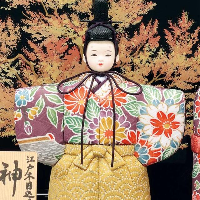 雛人形 木目込み 一秀 ひな人形 神雛 0号 収納 かわいい コンパクト ひな人形 木目込 お雛様 おしゃれ 可愛い まる顔 2023 23-e50