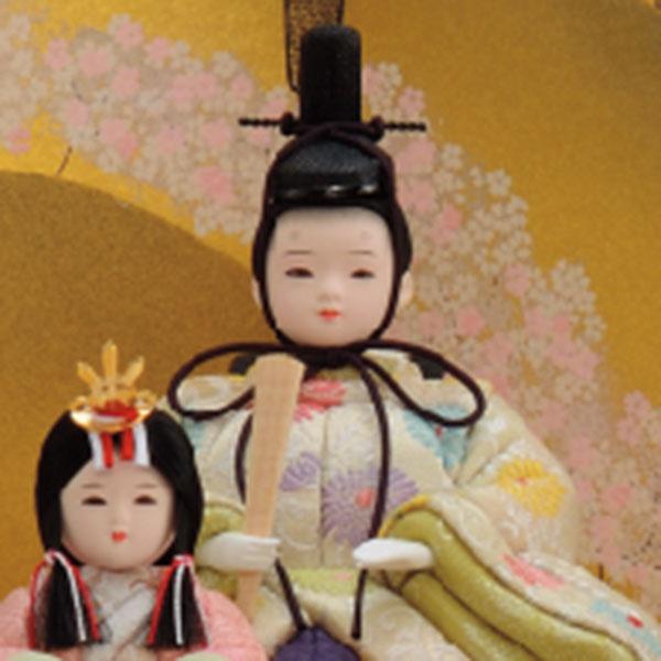 雛人形 木目込み 一秀 五人飾り 5人飾り かわいい コンパクト ひな人形 ミニ おしゃれ 可愛い 目入り 初節句 お祝い モダン 小さい ミニ お雛様 おひな様 2020_2