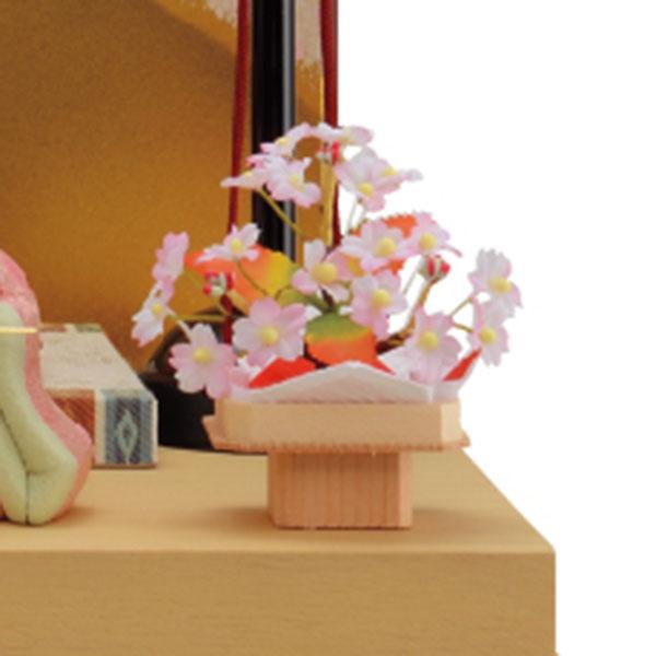 雛人形 木目込み 一秀 五人飾り 5人飾り かわいい コンパクト ひな人形 ミニ おしゃれ 可愛い 目入り 初節句 お祝い モダン 小さい ミニ お雛様 おひな様 2020_5