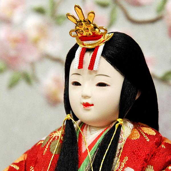 雛人形 久月 木目込み かわいい おしゃれ ひな人形 収納飾り