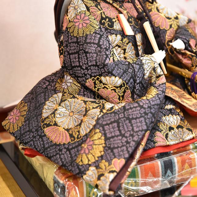 雛人形 久月 ひな人形 お祝い 収納飾り 収納式 段飾り 西陣織 金襴 皇雅雛 五人飾り 5人飾り 赤 ピンク おしゃれ かわいい おしゃれ 可愛い_7