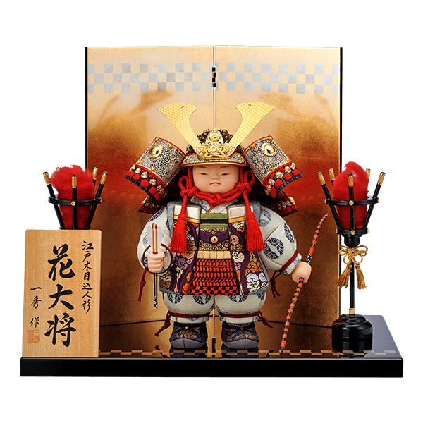 S.H.MonsterArts モンスターX 五月人形 木目込み 一秀作 大将人形 平飾り