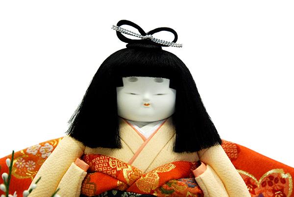 日本人形　5号　御所雅　梅　3303　幸一光作　ケース入