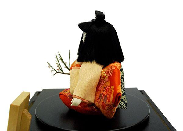 日本人形　5号　御所雅　梅　3303　幸一光作　ケース入