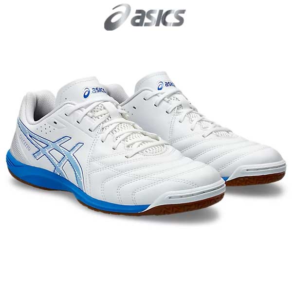 シューズ フットサル アシックス カルチェット WD 9 CALCETTO トレシュー サルシュー フットサルシューズ インドア 屋内用 1113A037-101 asicsの通販は 6,420円