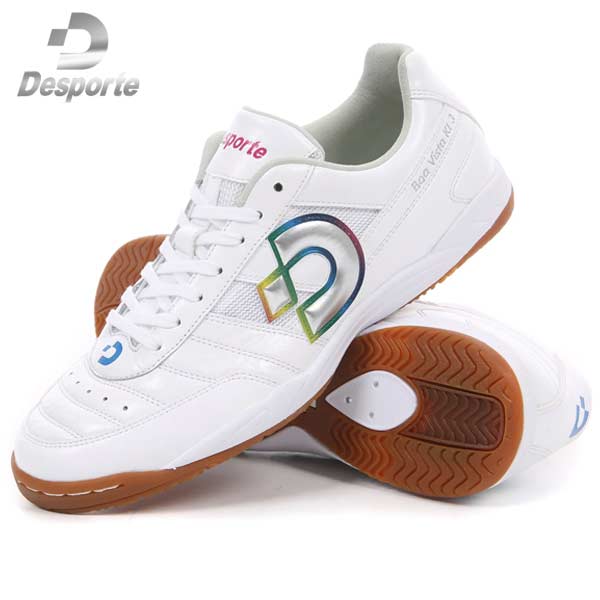 フットサル シューズ デスポルチ ボア ビスタ KI 3 Boa Vista インドア 屋内 体育館 サルシュー DS-2133PWMSIL desporteの通販は