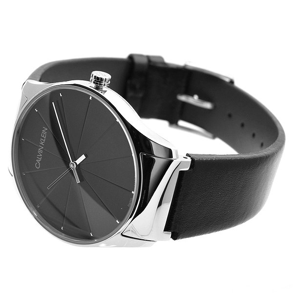 カルバンクライン 腕時計 メンズ Calvin Klein 時計 ブラック 黒 革ベルト 人気 ブランド おしゃれ 男性 ギフト プレゼントの通販はau Pay マーケット バーリントン