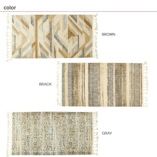 Ne WORKS フロアラグ ハーフ 120×180cm Vanessa K33008-45 トルコ絨毯