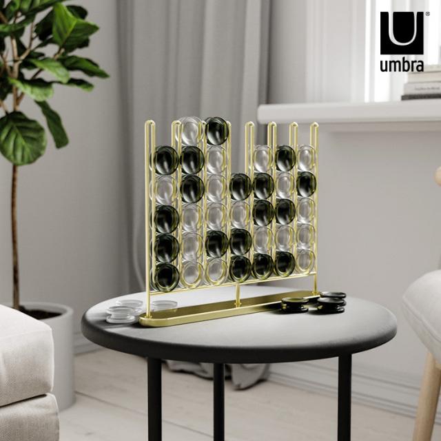 四目並べ 立体 おしゃれ インテリア Umbra アンブラ スタックス 四目並べ ゲーム 21017364104  テーブルゲーム 高級 対戦 大人 子ども 脳トレ 4目並べ オブジェ 置物 モダン ギフト プレゼント 8,000円