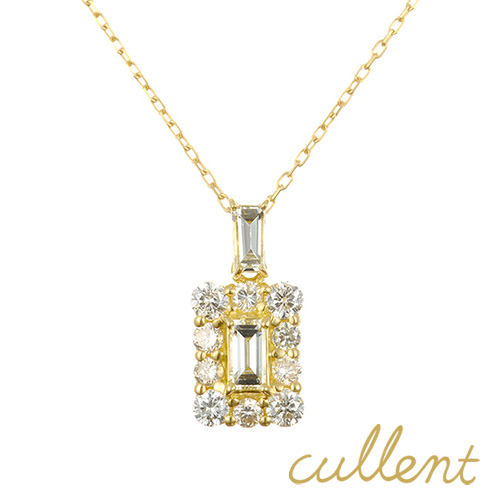 K18ダイヤモンドネックレス perfume [ラッピング可] ネックレス ペンダント ダイヤモンド 18金 18k の通販は