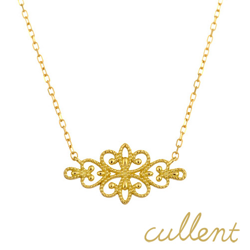 ネックレス K18 flora [ラッピング可] ネックレス ペンダント 18金 18k K18 の通販は