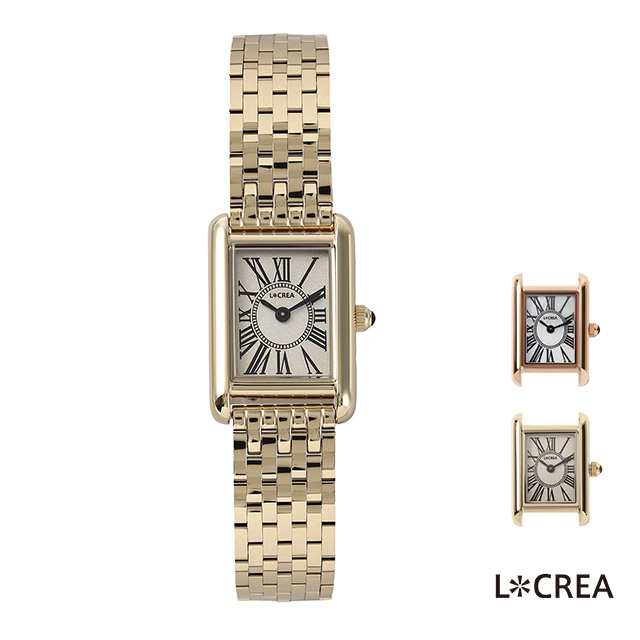 LCREA（ルクレア）の「LCREA ルクレア / CARRE カレ 腕時計