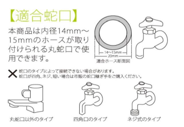家周りの洗浄に ZAOH　高圧洗浄機　Vittorio NEWソフト高圧ホース 蔵王 業務用 家庭用 大掃除 自動車 洗車 水圧 洗浄 強力 玄関 窓 タイル プロ 仕様 簡単接続 【送料無料】