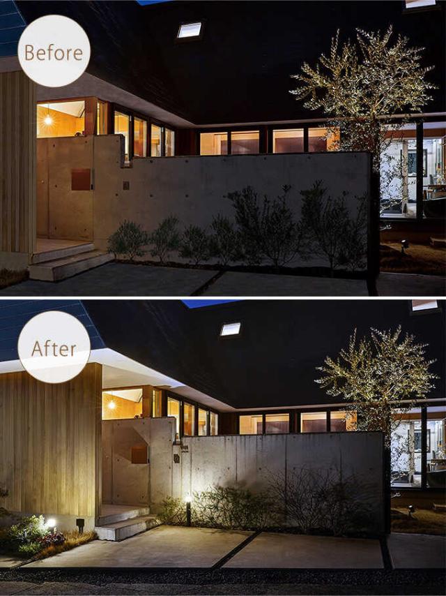 ガーデンライト コンセント 屋外 防水 ひかりノベーション 間のひかり用追加ライト 1個 屋外ライト LED 庭園灯 自動点灯 強力 照射 おしゃれ ガーデニング 【送料無料】