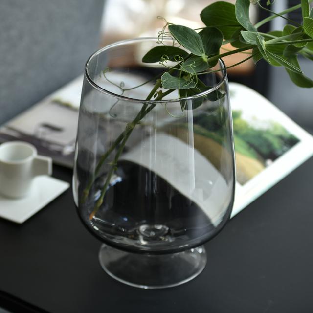 Soiree M 高さ28cm ガラス花瓶 大型 カラーガラス フラワーベース vase インテリア 雑貨 枝もの 【送料無料】