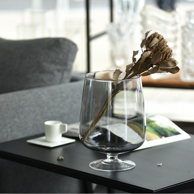 Soiree M 高さ28cm ガラス花瓶 大型 カラーガラス フラワーベース vase インテリア 雑貨 枝もの 【送料無料】