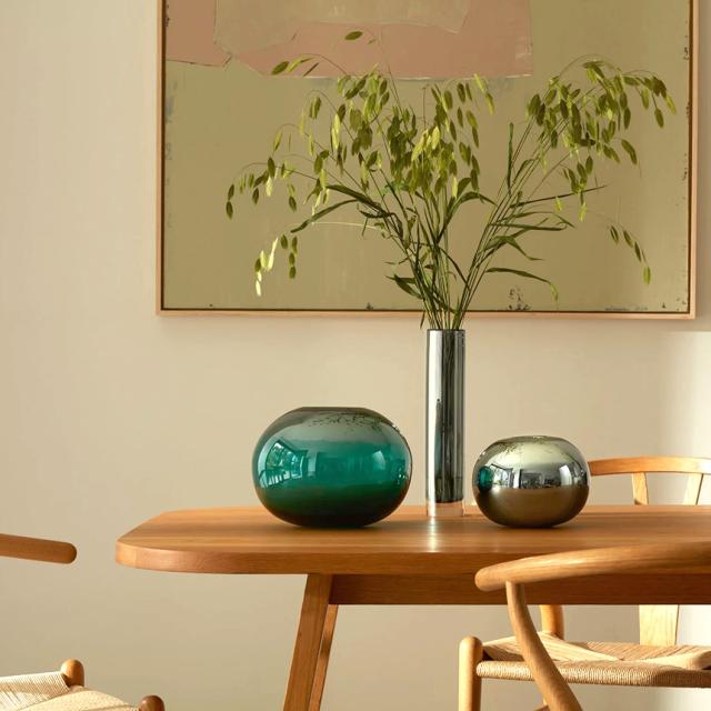 LSA International フラワーベース Epoque エポック 花瓶 H13.5cm 透明