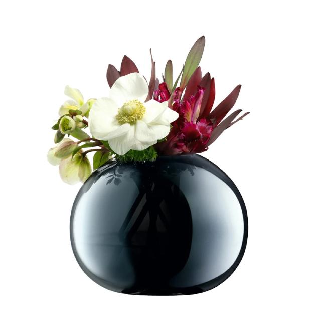 LSA International フラワーベース Epoque エポック 花瓶 H13.5cm 透明