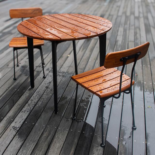 GART ガルト ハオク チェア  屋外 チェア カフェチェア ベランダ カフェ おしゃれ リビング ダイニング 室内 天然木 ウッド 木製 北欧 インテリア アウトドア バーベキュー リゾート  【送料無料】_3
