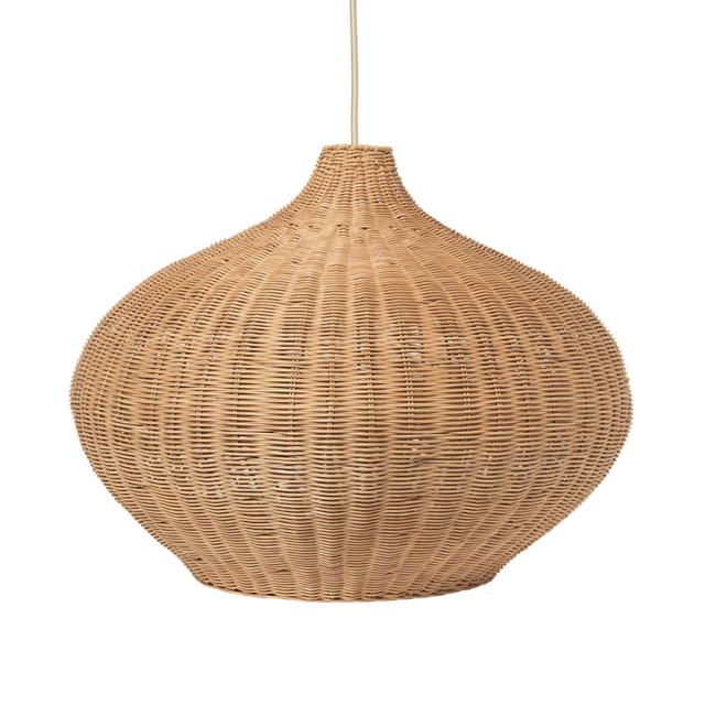 ferm LIVING ファームリビング Braided ラタン ランプシェード ベリー （シェードのみ） ラタン シェード ジャパンディ 北欧 ライト ペンダント 照明 LED 対応 雑貨 インテリア 天井 照明 リビング  【送料無料】_3