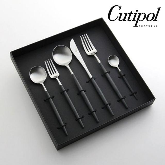 Cutipol クチポール ゴア ギフト6本セット ブラック×シルバー