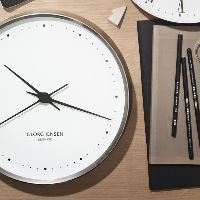 ジョージジェンセン HK WALL CLOCK 時計 WHITE SS 30cm 【送料無料】_2
