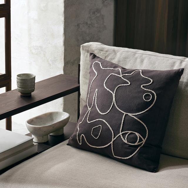 ferm LIVING ファームリビング 北欧 クッション Figure Cushion 50×50 【送料無料】_1