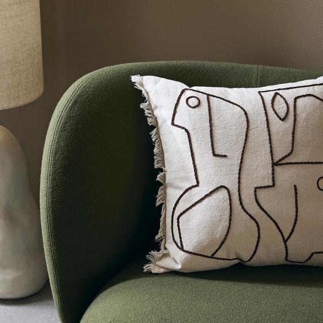 ferm LIVING ファームリビング 北欧 クッション Figure Cushion 50×50 【送料無料】_4