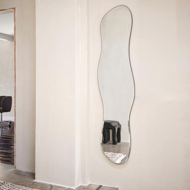 ferm LIVING ファームリビング 壁掛けミラー Pond Mirror ポンドミラー フルサイズ 約165cm 壁掛け 鏡 北欧インテリア 姿見 家具 おしゃれ ミラー ウォールミラー 北欧ブランド 人気 おすすめ 【送料無料】_1