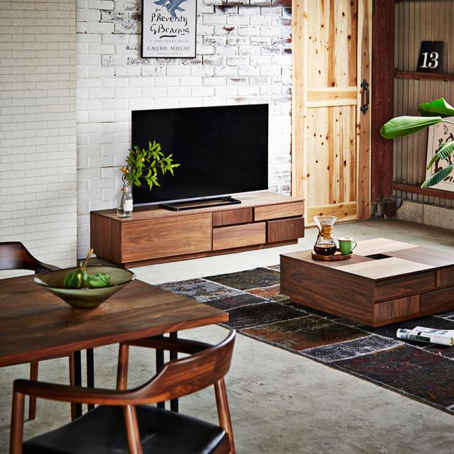 NIPPONAIRE ニッポネア テレビボード 木製 日本製 アトリ 幅150cm TVボード TV台 ローボード テレビ台 完成品 インテリア おしゃれ リビング テレビラック モダン 【送料無料】_2