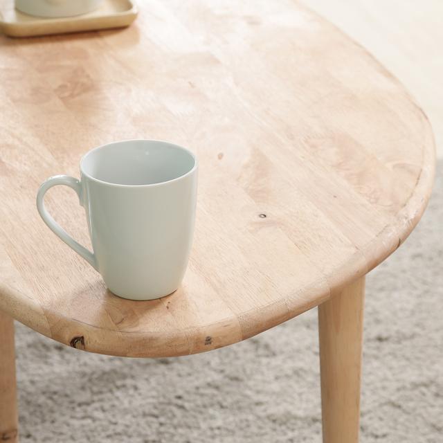 Natural Signature 木製 センターテーブル COFFEE 2脚セット ダイニングテーブル 天然木 ナチュラル 家具 コーヒーテーブル カフェテーブル リビング 一人暮らし 【送料無料】_4