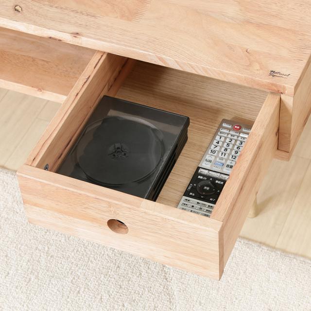 Natural Signature TVボード 幅150cm テレビ台 天然木 ナチュラル インテリア リビング テイスト モダン 家具 ローボード 【送料無料】_4