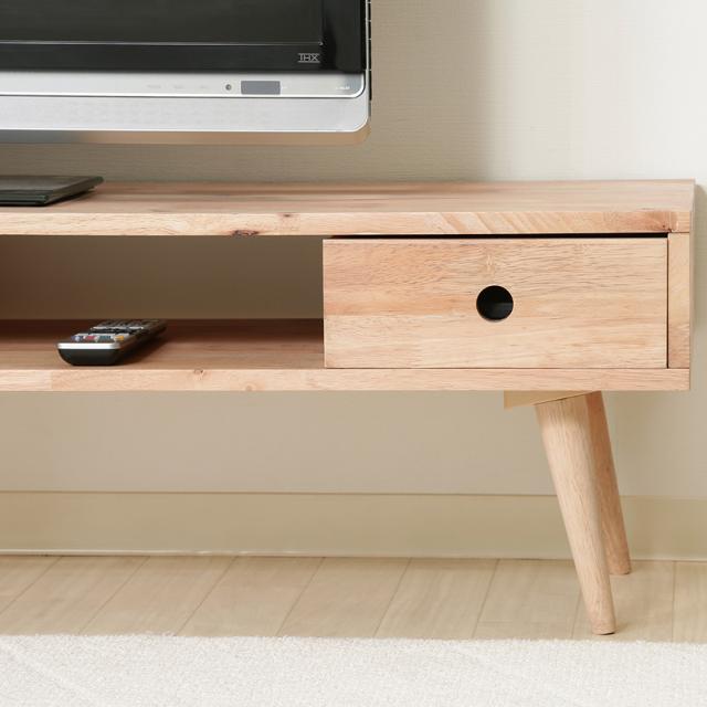 Natural Signature TVボード 幅150cm テレビ台 天然木 ナチュラル インテリア リビング テイスト モダン 家具 ローボード 【送料無料】_6