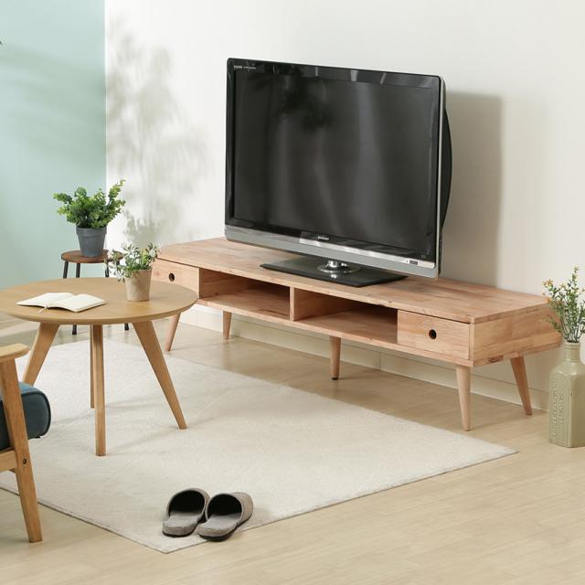 Natural Signature TVボード 幅150cm テレビ台 天然木 ナチュラル インテリア リビング テイスト モダン 家具 ローボード 【送料無料】_7